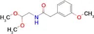 N-(2,2-DIMETHOXYETHYL)-2-(3-METHOXYPHENYL)ACETAMIDE