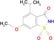 4-ISOPROPYL-6-METHOXYSACCHARIN