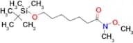 7-((TERT-BUTYLDIMETHYLSILYL)OXY)-N-METHOXY-N-METHYLHEPTANAMIDE
