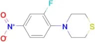 4-(2-FLUORO-4-NITROPHENYL)THIOMORPHOLINE