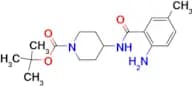 TERT-BUTYL 4-(2-AMINO-5-METHYLBENZAMIDO)PIPERIDINE-1-CARBOXYLATE