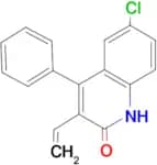 6-CHLORO-4-PHENYL-3-VINYLQUINOLIN-2(1H)-ONE