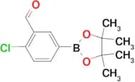 (4-CHLORO-3-FORMYLPHENYL)BORONIC ACID PINACOL ESTER