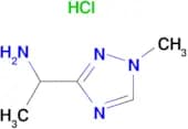 1-(1-METHYL-1H-1,2,4-TRIAZOL-3-YL)ETHANAMINE HCL