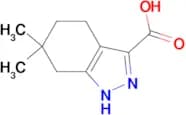 6,6-DIMETHYL-4,5,6,7-TETRAHYDRO-1H-INDAZOLE-3-CARBOXYLIC ACID