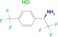 (R)-2,2,2-TRIFLUORO-1-(4-(TRIFLUOROMETHYL)PHENYL)ETHAN-1-AMINE HCL