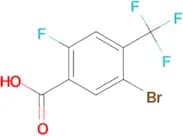 5-BROMO-2-FLUORO-4-(TRIFLUOROMETHYL)BENZOIC ACID