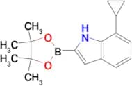 (7-CYCLOPROPYL-1H-INDOL-2-YL)BORONIC ACID PINACOL ESTER