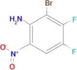 2-BROMO-3,4-DIFLUORO-6-NITROANILINE