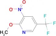 2-METHOXY-3-NITRO-5-(TRIFLUOROMETHYL)PYRIDINE