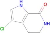 3-CHLORO-1H-PYRROLO[2,3-C]PYRIDIN-7-OL