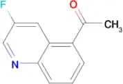 1-(3-FLUOROQUINOLIN-5-YL)ETHANONE