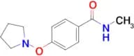 N-METHYL-4-[(3S)-PYRROLIDINYLOXY]BENZAMIDE