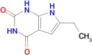 6-ETHYL-7H-PYRROLO[2,3-D]PYRIMIDINE-2,4-DIOL
