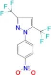 1-(4-NITROPHENYL)-3,5-BIS(TRIFLUOROMETHYL)-1H-PYRAZOLE