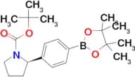 TERT-BUTYL (R)-2-(4-(4,4,5,5-TETRAMETHYL-1,3,2-DIOXABOROLAN-2-YL)PHENYL)PYRROLIDINE-1-CARBOXYLATE