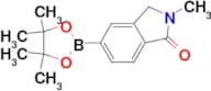 2-METHYL-5-(4,4,5,5-TETRAMETHYL-1,3,2-DIOXABOROLAN-2-YL)ISOINDOLIN-1-ONE