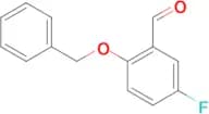 2-(BENZYLOXY)-5-FLUOROBENZALDEHYDE
