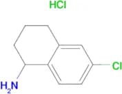 6-CHLORO-1,2,3,4-TETRAHYDRONAPHTHALEN-1-AMINE HCL