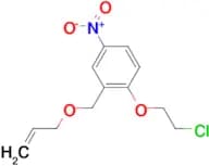 2-(ALLYLOXYMETHYL)-1-(2-CHLOROETHOXY)-4-NITROBENZENE