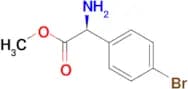 METHYL (2S)-2-AMINO-2-(4-BROMOPHENYL)ACETATE