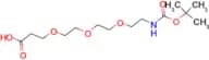 BOC-NH-PEG3-CH2CH2-COOH