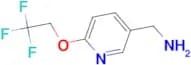 (6-(2,2,2-TRIFLUOROETHOXY)PYRIDIN-3-YL)METHANAMINE