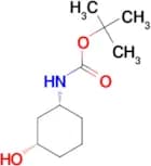 TERT-BUTYL N-[(1R,3S)-3-HYDROXYCYCLOHEXYL]CARBAMATE