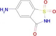 5-AMINO-1,2-BENZISOTHIAZOL-3-(2H)-ONE 1,1-DIOXIDE
