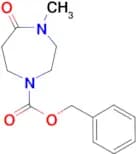 BENZYL 4-METHYL-5-OXO-1,4-DIAZEPANE-1-CARBOXYLATE