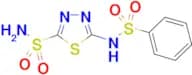 2-BENZENESULFONAMIDO-1,3,4-THIADIAZOLE-5-SULFONAMIDE