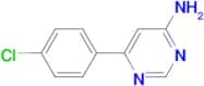 6-(4-CHLOROPHENYL)PYRIMIDIN-4-AMINE