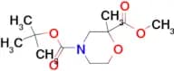 4-TERT-BUTYL 2-METHYL 2-METHYLMORPHOLINE-2,4-DICARBOXYLATE