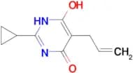 5-ALLYL-2-CYCLOPROPYLPYRIMIDINE-4,6-DIOL