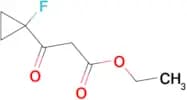 ETHYL 3-(1-FLUOROCYCLOPROPYL)-3-OXOPROPANOATE