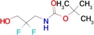 TERT-BUTYL (2,2-DIFLUORO-3-HYDROXYPROPYL)CARBAMATE