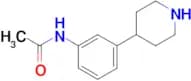 ACETAMIDE, N-[3-(4-PIPERIDINYL)PHENYL]-