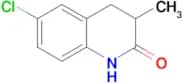 2(1H)-QUINOLINONE, 6-CHLORO-3,4-DIHYDRO-3-METHYL-
