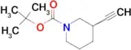 1-PIPERIDINECARBOXYLIC ACID, 3-ETHYNYL-, 1,1-DIMETHYLETHYL ESTER, (3R)-