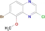 7-BROMO-2-CHLORO-8-METHOXYQUINOXALINE