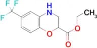 ETHYL 6-(TRIFLUOROMETHYL)-3,4-DIHYDRO-2H-1,4-BENZOXAZINE-2-CARBOXYLATE