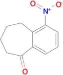 1-NITRO-6,7,8,9-TETRAHYDRO-5H-BENZO[7]ANNULEN-5-ONE