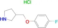 3-((4-FLUOROPHENOXY)METHYL)PYRROLIDINE HCL