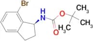 (S)-TERT-BUTYL (7-BROMO-2,3-DIHYDRO-1H-INDEN-1-YL)CARBAMATE