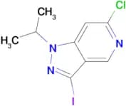 6-CHLORO-3-IODO-1-ISOPROPYL-1H-PYRAZOLO[4,3-C]PYRIDINE
