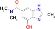 4-HYDROXY-N,N,2-TRIMETHYL-1H-BENZO[D]IMIDAZOLE-6-CARBOXAMIDE
