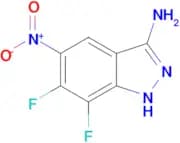 6,7-DIFLUORO-5-NITRO-1H-INDAZOL-3-AMINE