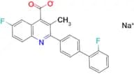 SODIUM 6-FLUORO-2-(2′-FLUORO-[1,1′-BIPHENYL]-4-YL)-3-METHYLQUINOLINE-4-CARBOXYLATE
