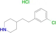 4-(3-CHLOROPHENETHYL)PIPERIDINE HCL