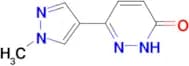 6-(1-METHYL-1H-PYRAZOL-4-YL)PYRIDAZIN-3(2H)-ONE